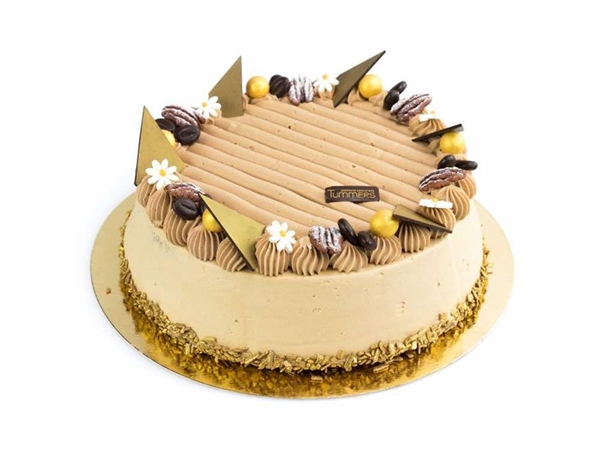 Mokka slagroom taart