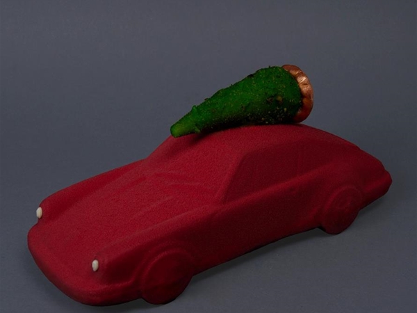 Chocolade Porsche 15cm