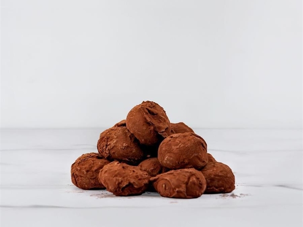 Slagroom truffels